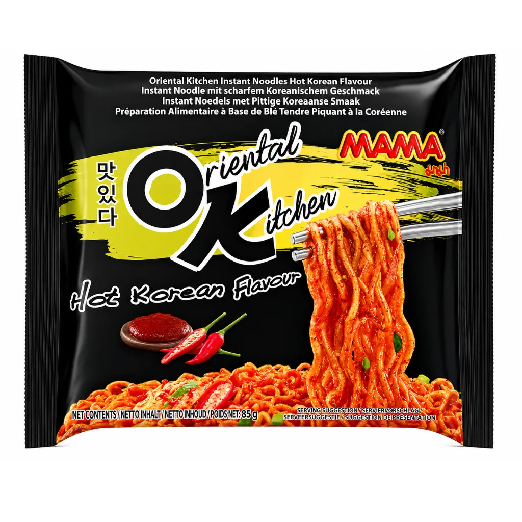 MAMA Instant Noodles Oriental Kitchen Hot Korean Flav 85g