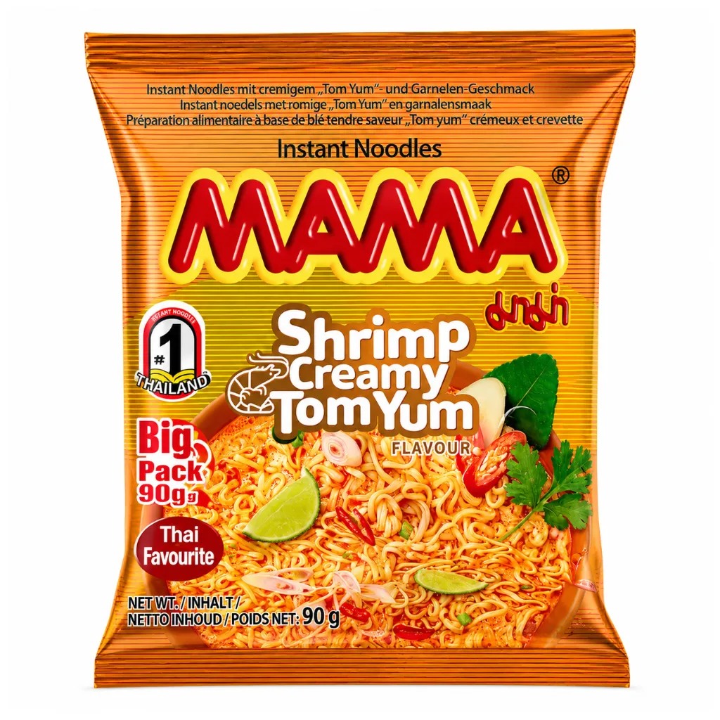 MAMA Instant Noodles Shrimp Creamy TomYum Flav 90g