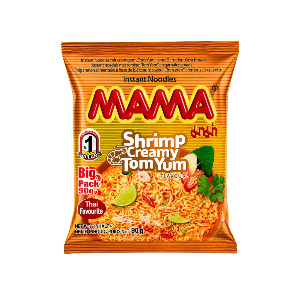 [3953] MAMA Instant Noodles Shrimp Creamy TomYum Flav 90g