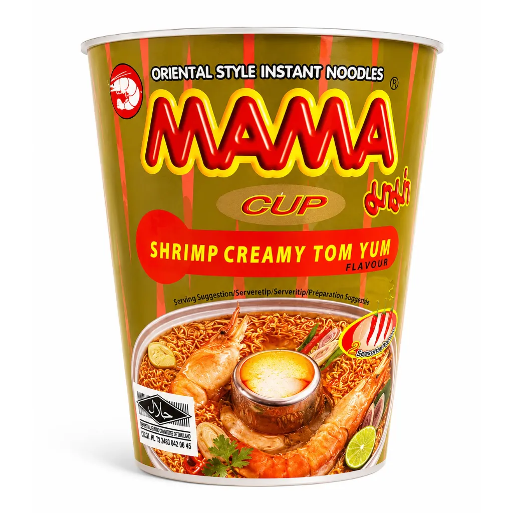 MAMA Instant Noodles Shrimp Creamy Tomyum Flav Cup 70g